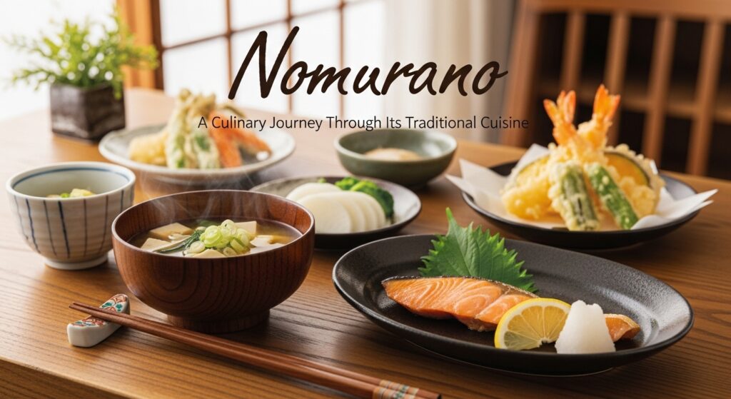 Nomurano: A Culinary Journey Through Its Traditional Cuisine