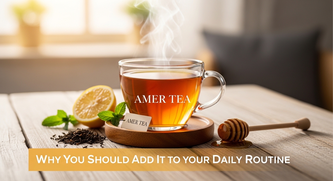 Amer Tea: Why You Should Add It to Your Daily Routine