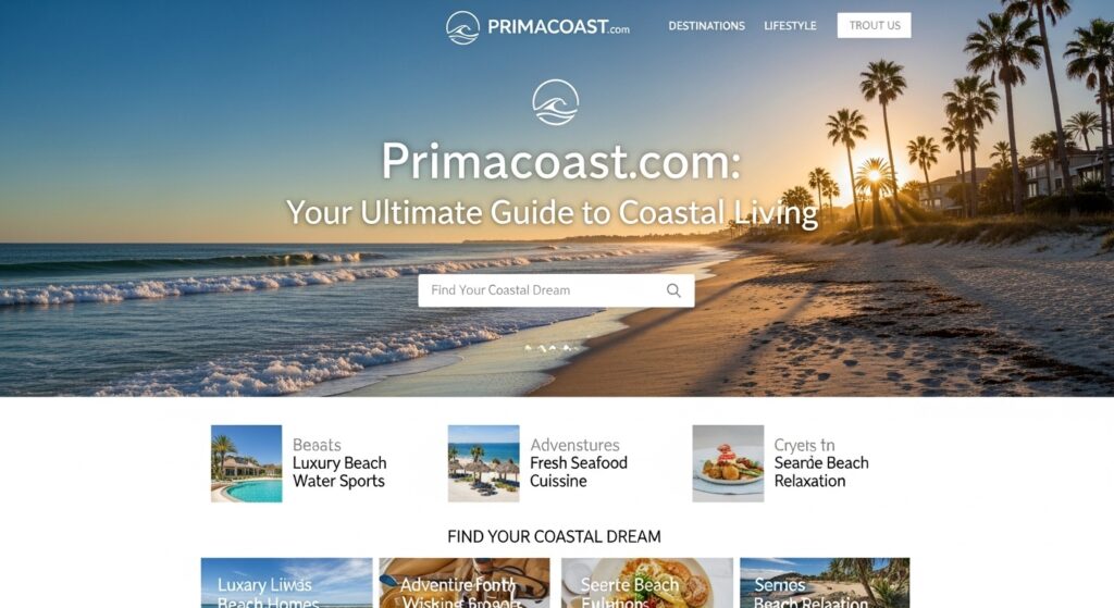 Primacoast.com: Your Ultimate Guide to Coastal Living